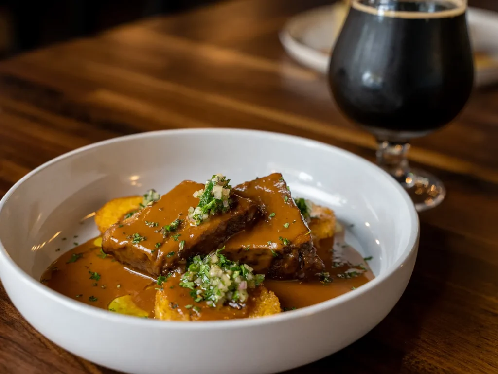 Short Rib with Polenta